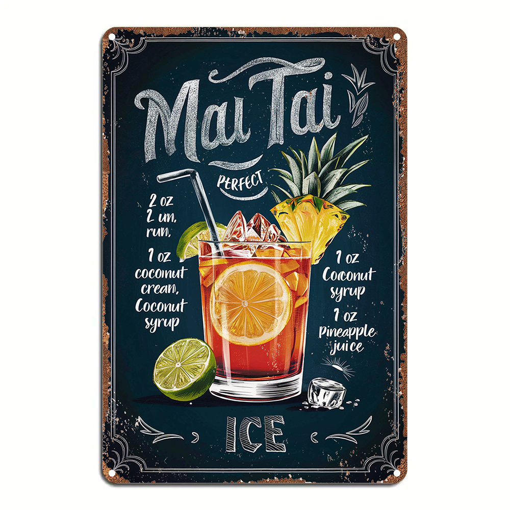 Home Bar Lounge - 1 adet Vintage Mai Tai Tarifi