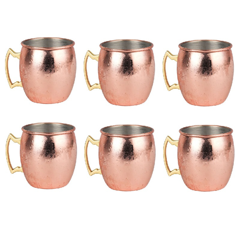 6 Adet 60 ml Katır Bakır Kupal - Mule Copper Mug incelemesi ve fiyatı