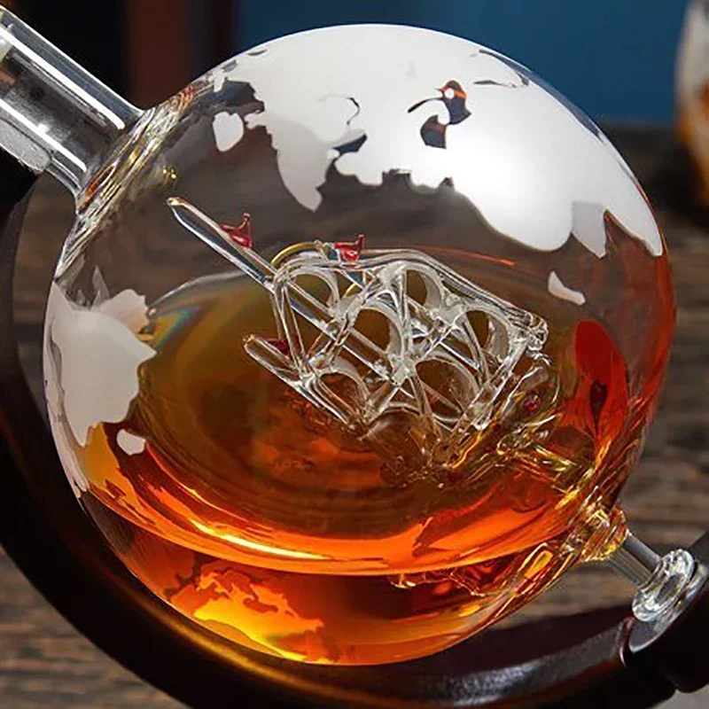 Kurşunsuz Sürahi ile Yaratıcı  - Decanter Globe Set incelemesi ve fiyatı