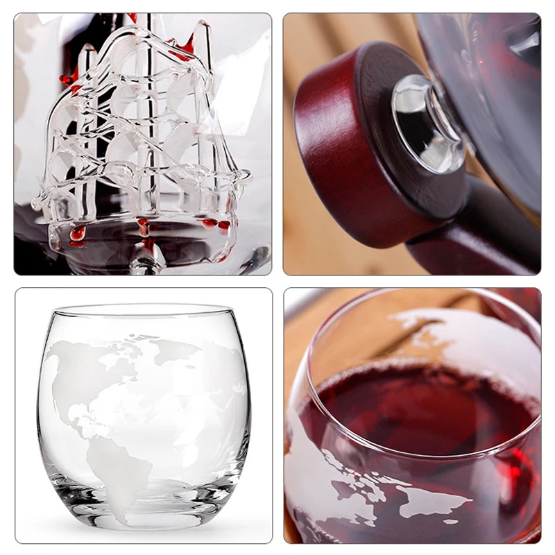 Viski sürahi küre şarap bardağ - Decanter Globe Set incelemesi ve fiyatı
