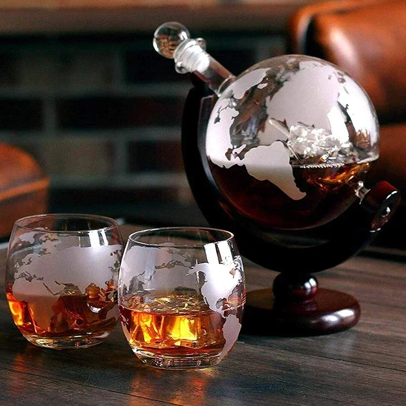 850 ml Viski Küre Şişe Seti, 2 - Decanter Globe Set incelemesi ve fiyatı