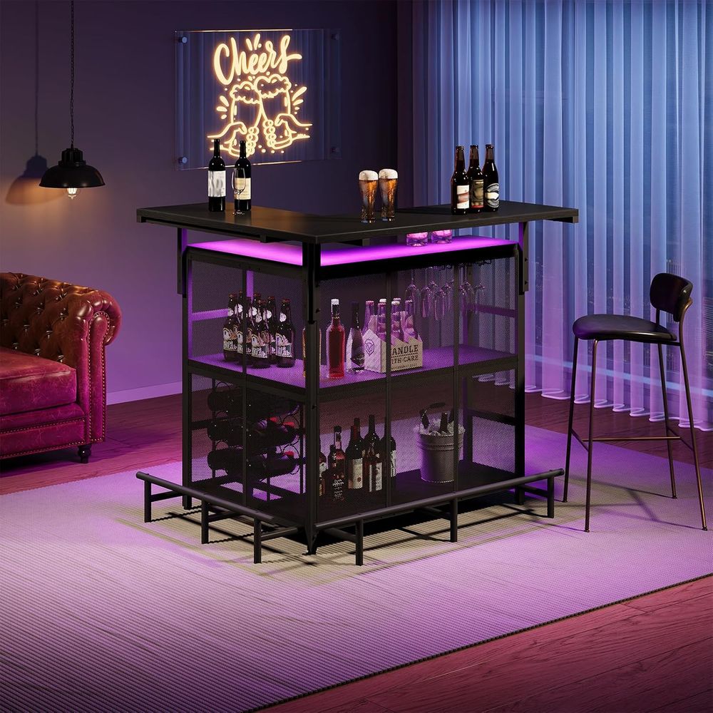 Ev Bar Ünitesi, L Şekilli Bard - Home Bar Shelves incelemesi ve fiyatı