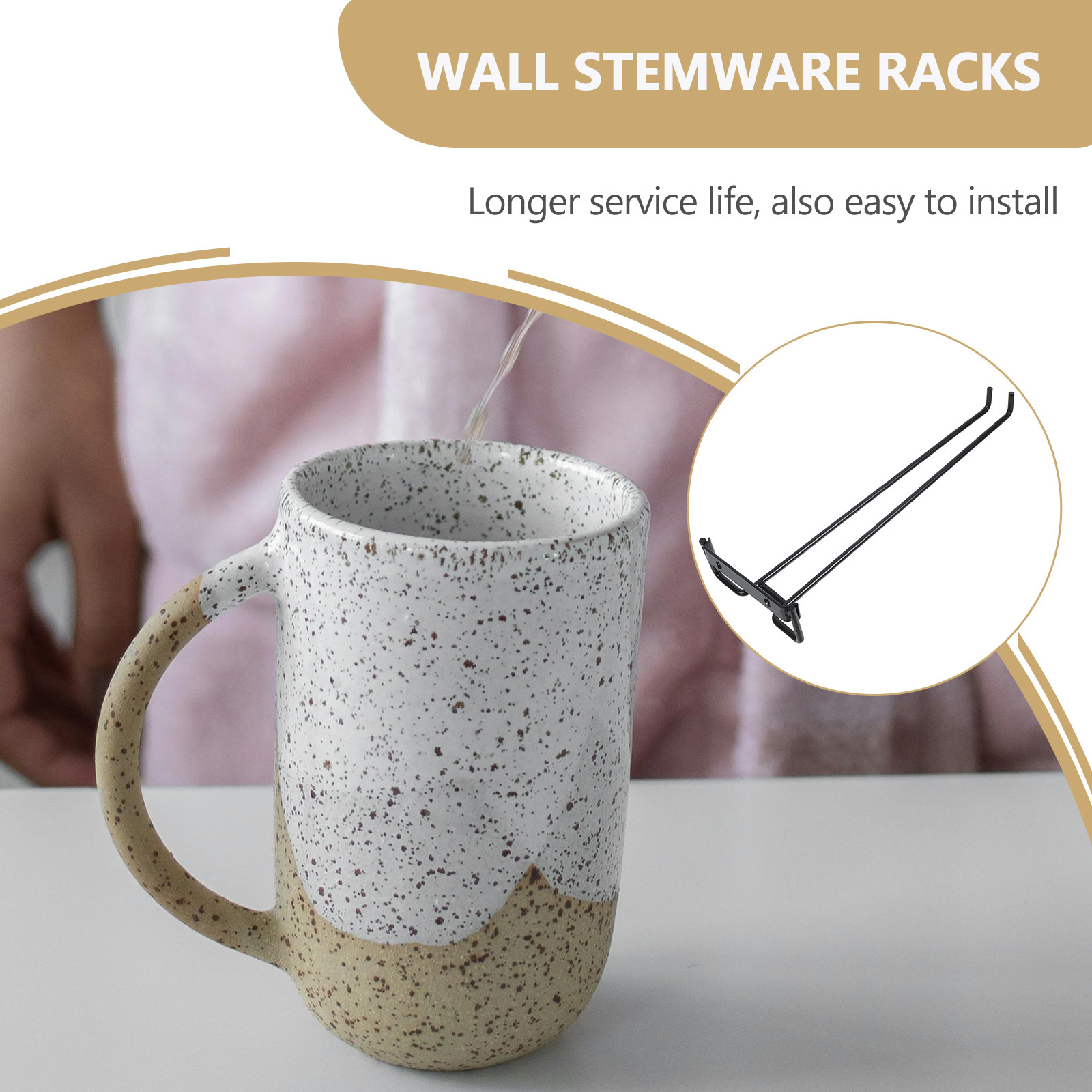 Baş Aşağı Asılı Şarap Kadehi R - Home Bar Shelves incelemesi ve fiyatı