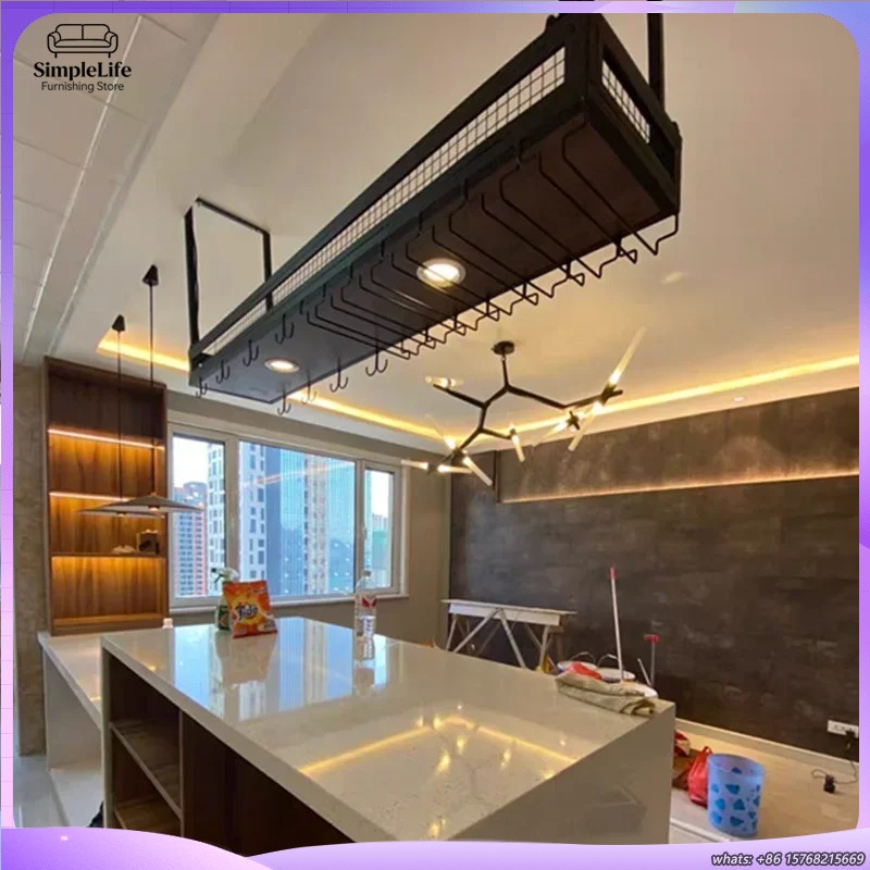 Açık Şarap Rafı Bar Dolabı Raf - Home Bar Shelves incelemesi ve fiyatı